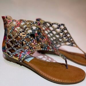 sparkly sandals women’s size 8
